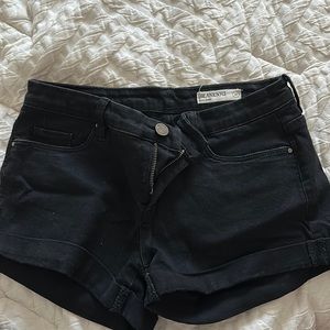 blank NYC black shorts size 26